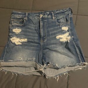 American Eagle curvy high rise shorts